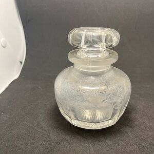 Antique Early 1900's Colonial Apothecary Jar Heisey Fruit Condiment Jar